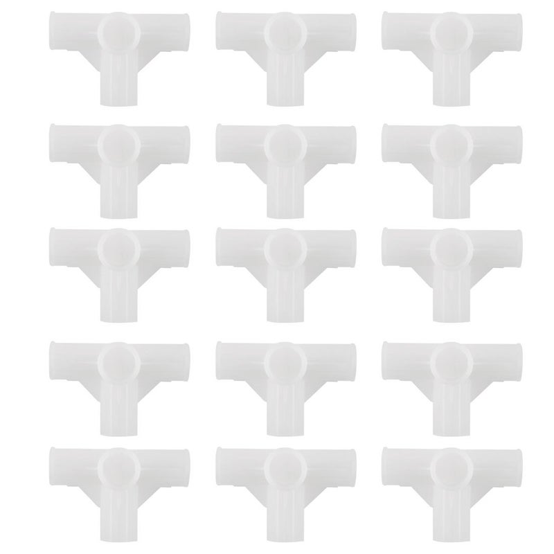 ملحقات رف الأحذية من يوكسل موصلات بقطر داخلي 13 مم للإصلاح خزانة ملابس مجمعة 4 طرق استبدال الأجزاء 15 قطعة