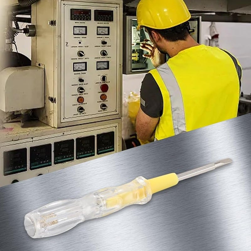 Electric Tester Pen 100 500V Dual Head LED Voltage Detector For Home Garage Workshop - Image 4