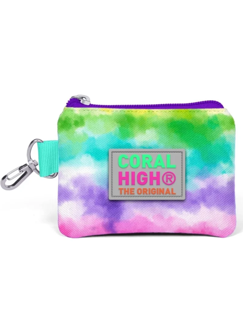 CORAL HIGH Colorful Patterned Coin Purse for Girl