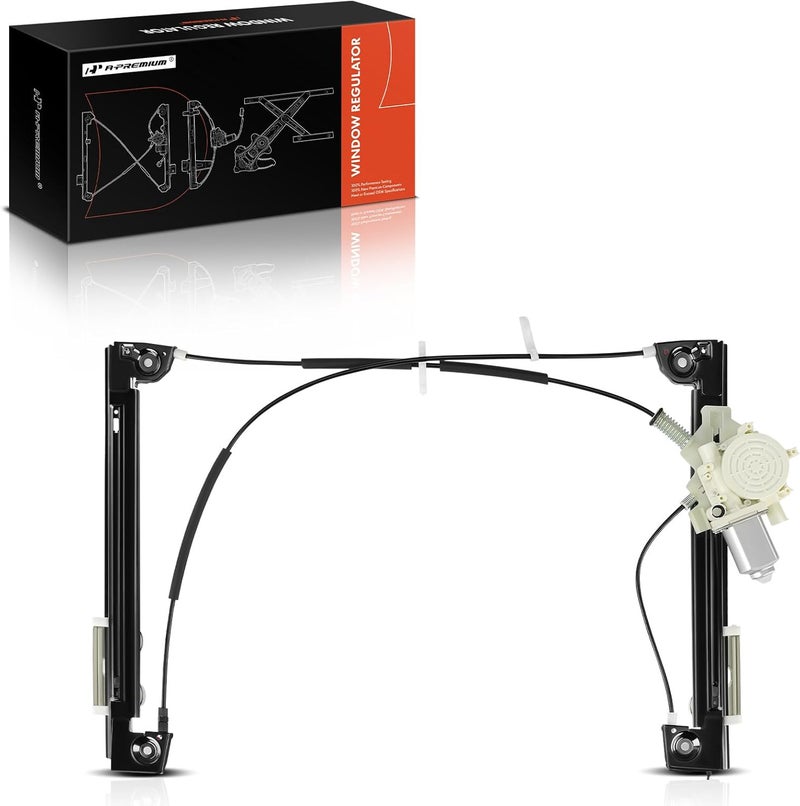A-Premium Power Window Regulator with Motor for Mini Cooper 2002-2005 Front Left Driver Side - Image 1