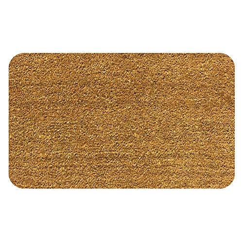 ATMAH Plain Coir Doormat, (45cm x 75cm) - Image 1