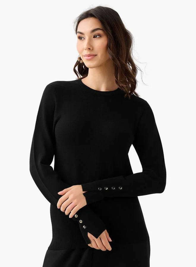 Splash FAV Regular Fit Crew Neck Sweater