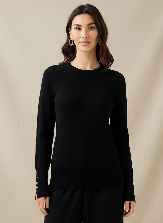 Splash FAV Regular Fit Crew Neck Sweater