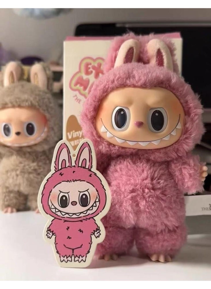 POP MART - Labubu Blind Box Monster Plush Toy with Hook Puppet La Bubu Keychain Fan Gifts - Image 1