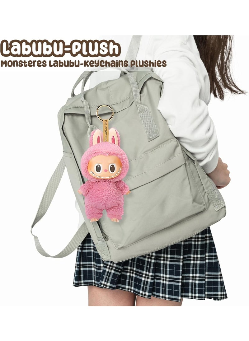 POP MART - Labubu Blind Box Monster Plush Toy with Hook Puppet La Bubu Keychain Fan Gifts - Image 1