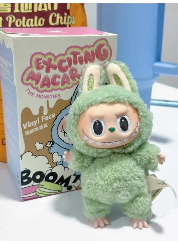 POP MART - Labubu Blind Box Monster Plush Toy with Hook Puppet La Bubu Keychain Fan Gifts - Image 1