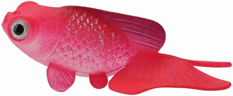 سمكة ذهبية حمراء اصطناعية من البلاستيك لتزيين أحواض الأسماك - Image 5