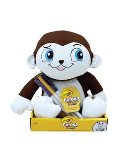 Crayola Color Me Monkey Plush Toy