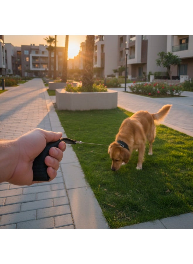 2-in-1 Retractable Leash & Collar - Integrated Magnetic Design - For Small and Medium Dogs - Image 2