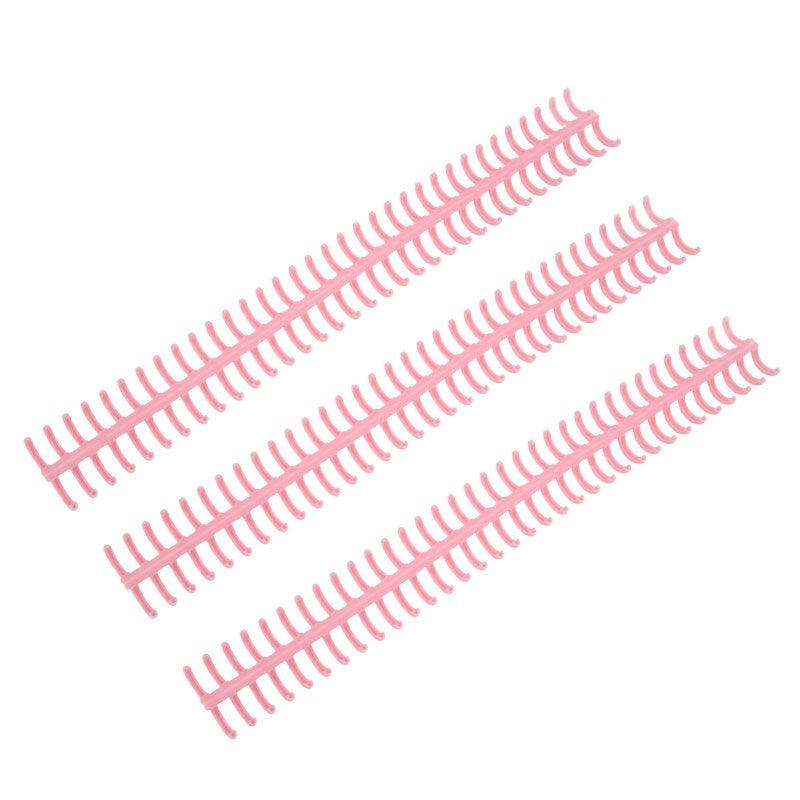 Plastic Binding Spine 34 Hole 12mm Inner Diameter 10pcs Reusable & Durable Binding Loop - Easy To Install Detachable Binding Ring for Office School Home Use - Image 2