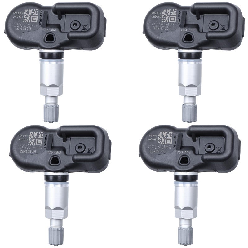 4260733021 TPMS Sensors Fits for Toyota Lexus Scion Pontiac Prius 4Runner Rav4 Corolla Camry Tacoma Yaris Vibe 4Pack Tire Pressure Monitoring Sensor Replace 4260706011 PMV107J 315MHz