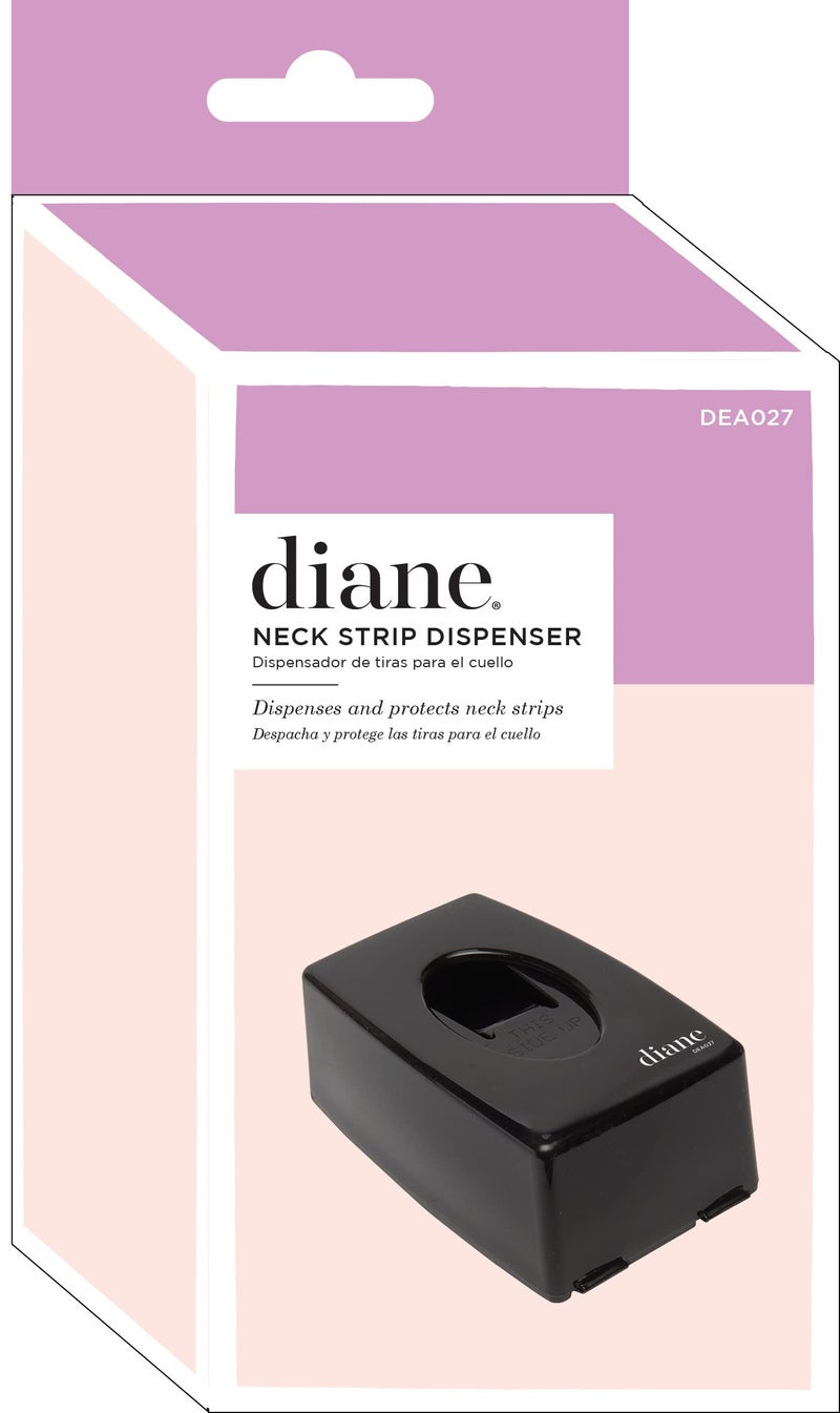 Diane Neck Strip Dispenser, Compact Paper Neck Strip Holder for Salon or Barber Shop, Easy Access and Organization for Professional Use, Fits Standard Size Neck Strips - Image 1