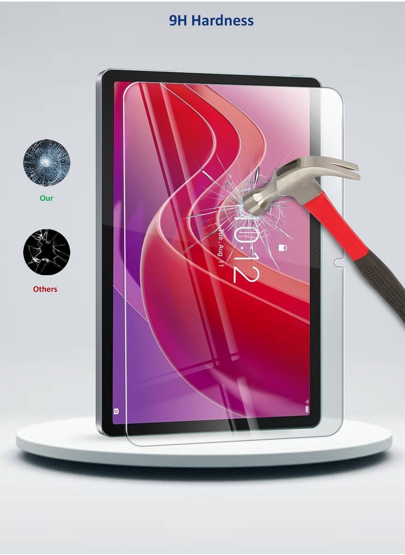 Wtech Lenovo Tab K11 4G 2024 (10.95 Inch) 9H Ultra HD Tempered Glass Screen Protector - Clear  - Image 3