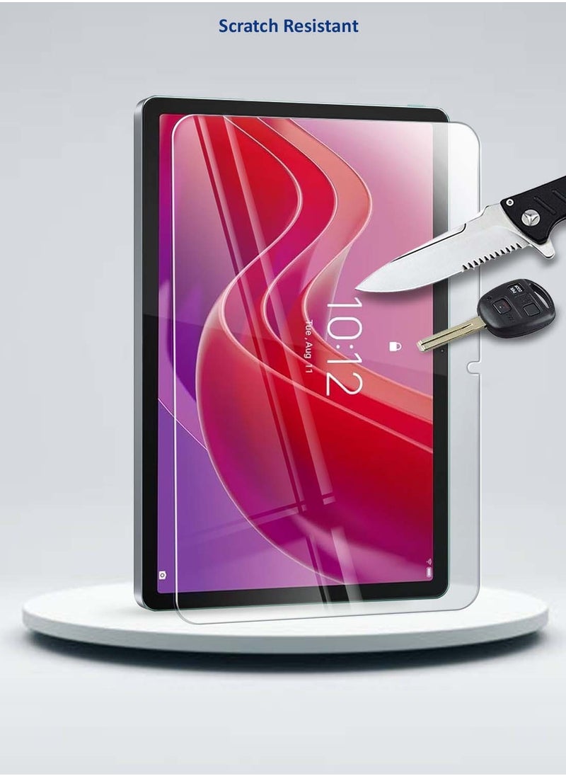 Wtech Lenovo Tab K11 4G 2024 (10.95 Inch) 9H Ultra HD Tempered Glass Screen Protector - Clear  - Image 5