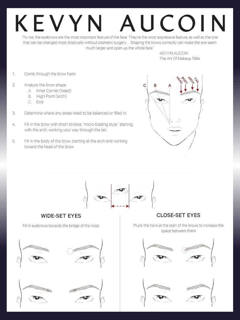 Kevyn Aucoin The Precision Brow Pencil - Brunette - Image 5