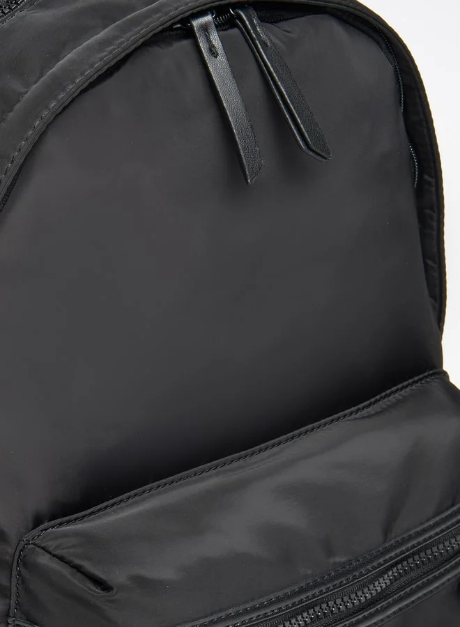 MISSY Missy Backpack with Adjustable Strap and Zip Closure - 10x42x30 cm