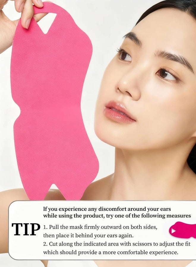 أفاجار قناع AVAJAR Perfect V Line Lifting Mask - لتقليل الذقن المزدوجة وشدها، قناع رفع الذقن للنساء - قناع خط الفك مع حمض الهيالورونيك والصبار (5 قطع) - Image 4