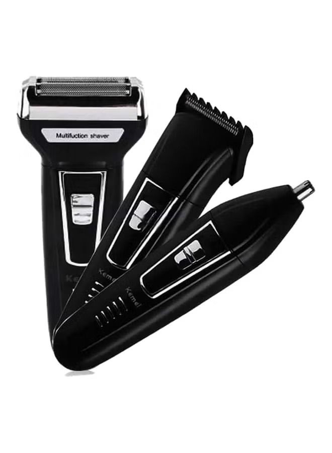 KM-6559 Dry For Men - Hair Trimmer Black - Image 3