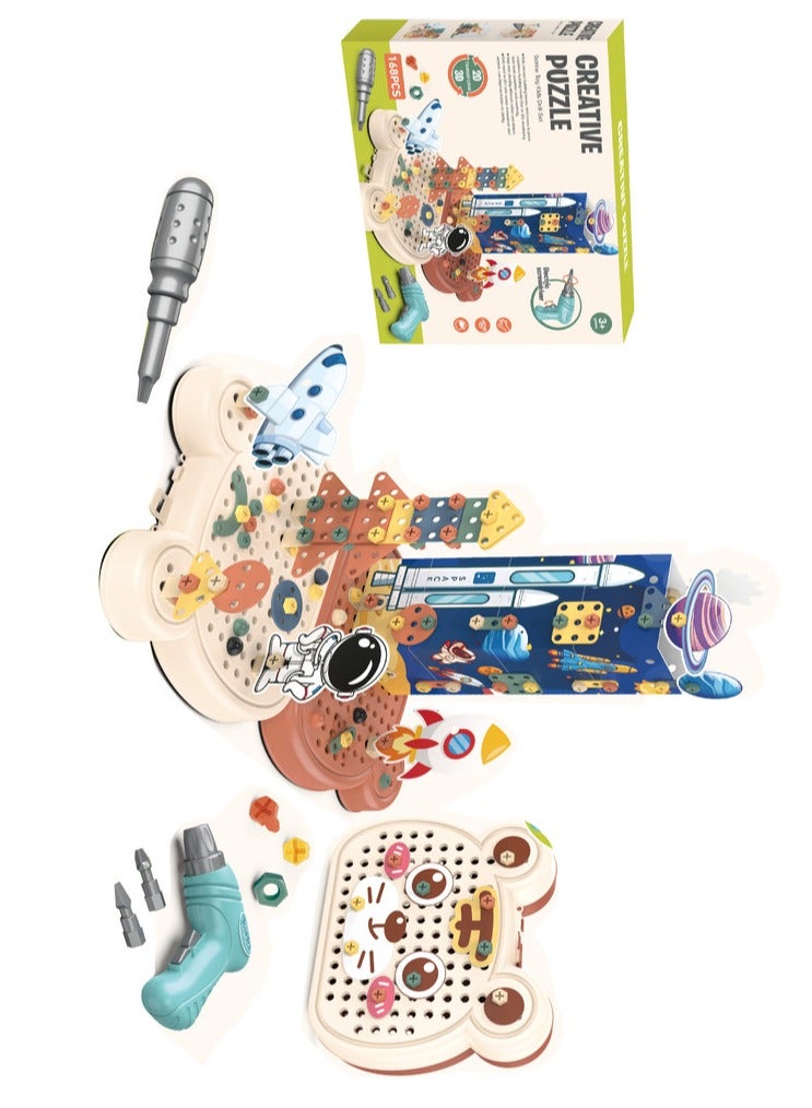 Screw Cretive Puzzle Table 168PCS23-2465320 - Image 3