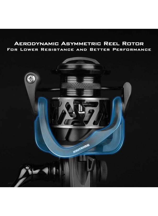 Kastking Zephyr Spinning Reel, Size 3000 Fishing Reel - Image 4