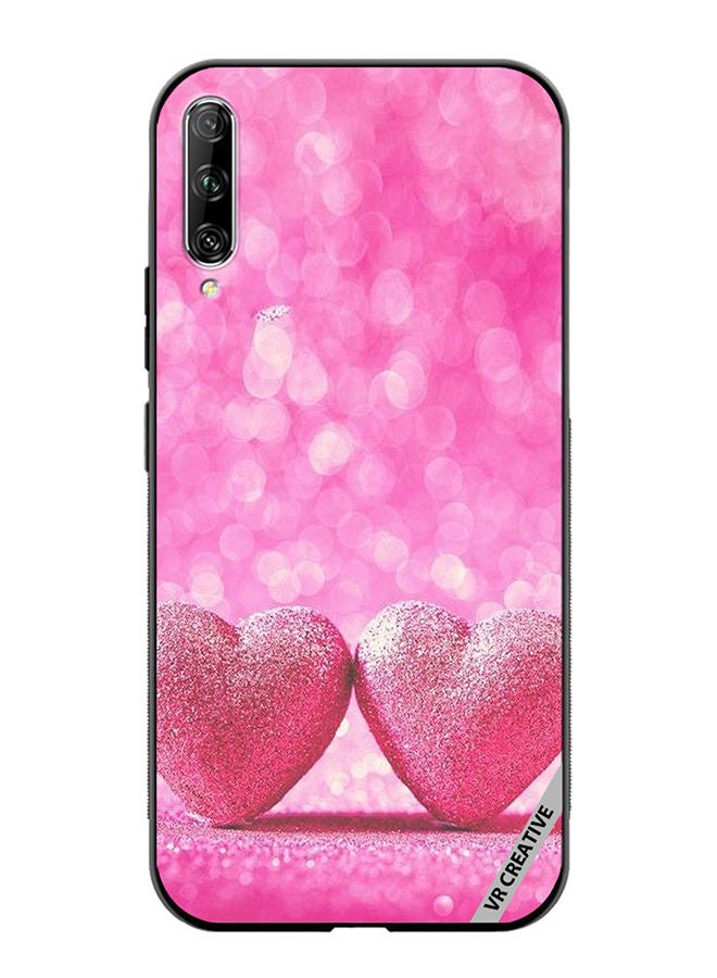 VR CREATIVE Protective Case Cover For Huawei Nova Y9S Pink Heart Design Multicolour - Image 1