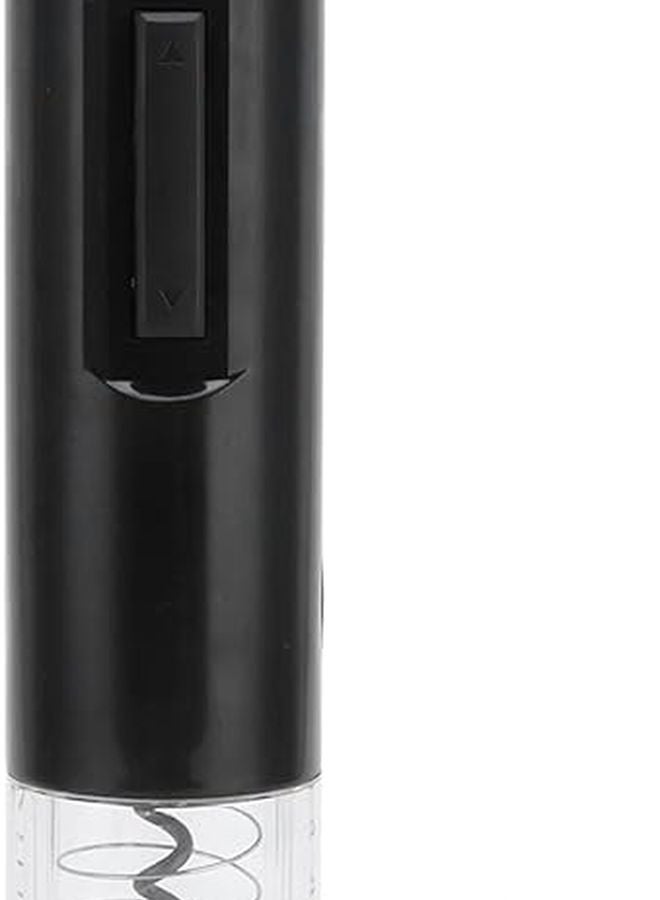 فتاحة زجاجات النبيذ الكهربائية من الفولاذ المقاوم للصدأ ABS مع قاطع الورق تعمل بالبطارية سريعة وآمنة - Image 1