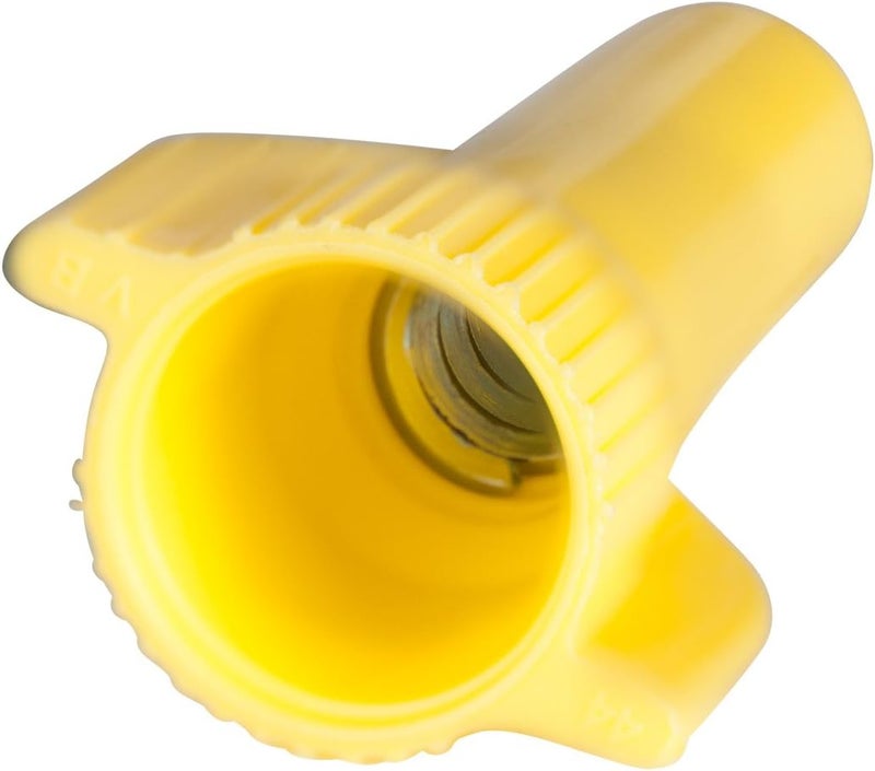 Gardner Bender 10-084 WingGard Twist-On Wire Connectors, 22-10 AWG, Electrical Wire Nut, 100 pk, Yellow - Image 3