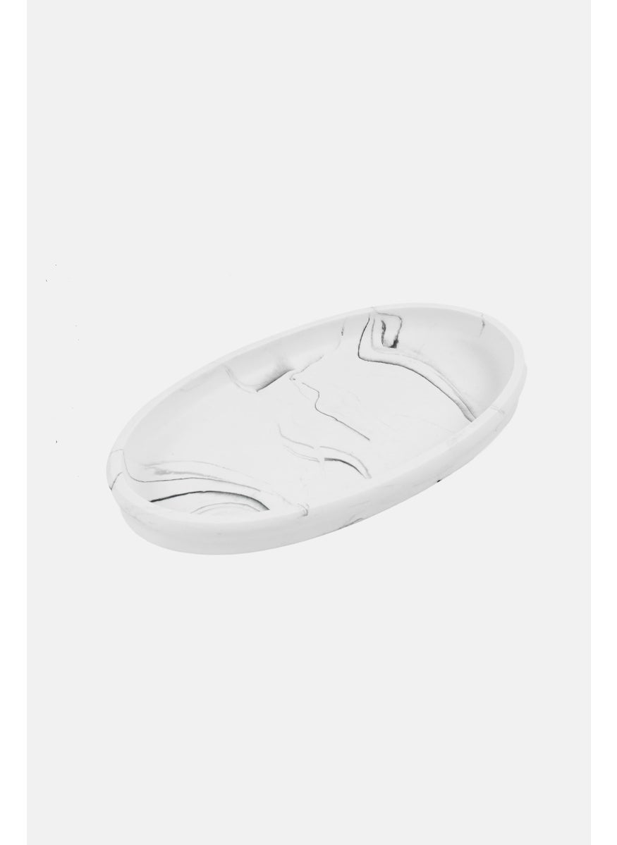 AMG - Ceramic Soap Tray, White - Image 1