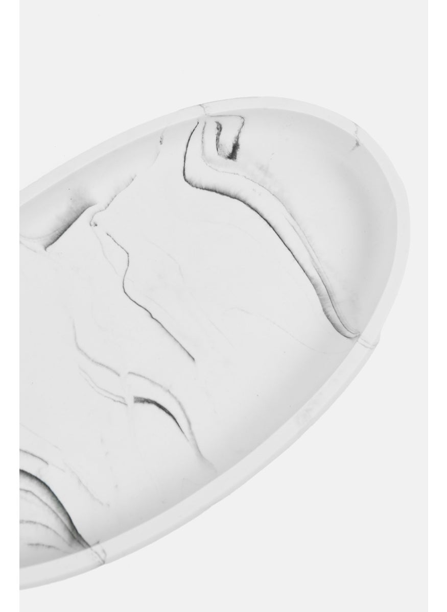 AMG - Ceramic Soap Tray, White - Image 1