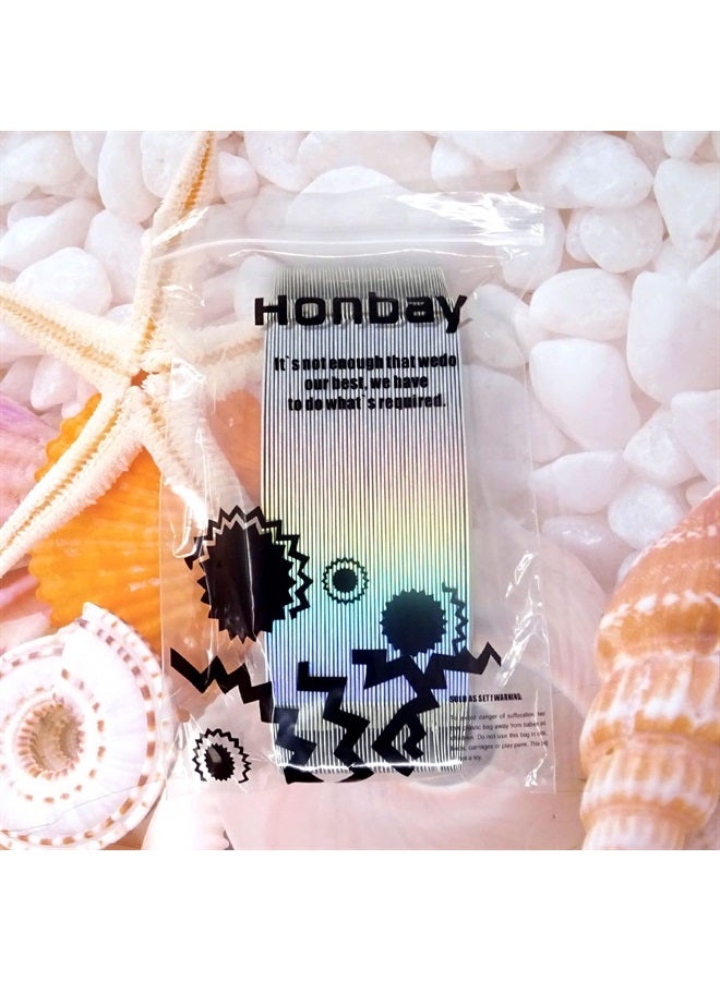 HONBAY 50PCS Holographic Eyeliner Box Lip Gloss Packaging Boxes Makeup Gifts Organizer for Gift Wrapping Shipping and Packaging - Image 2