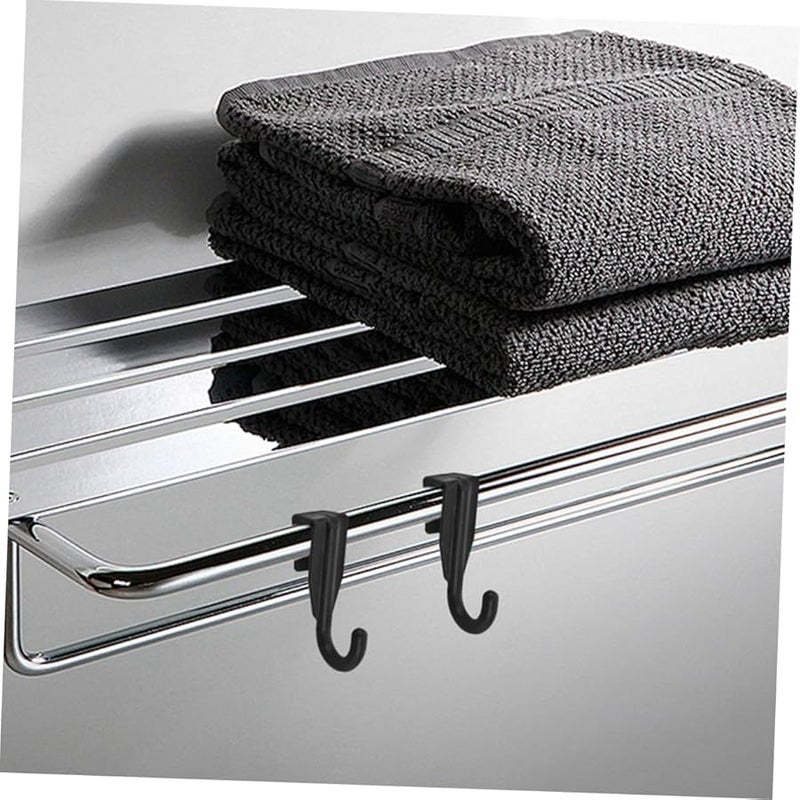 خطافات بلاستيكية على شكل حرف J، 16 قطعة، متينة للاستخدام في الميكروويف والمخزن والمطبخ - Image 5