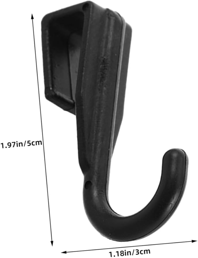 خطافات بلاستيكية على شكل حرف J، 16 قطعة، متينة للاستخدام في الميكروويف والمخزن والمطبخ - Image 3