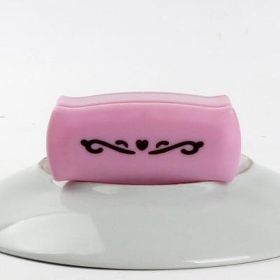 Embossed Edge Floral Punch Craft Tool Central Heart Lace 