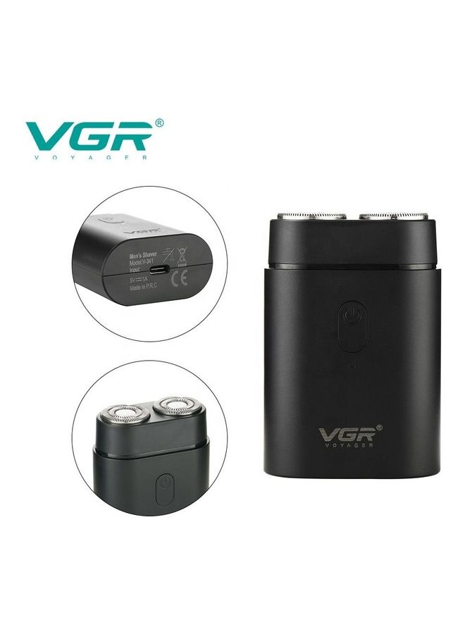 VGR V-341 Water Proof Cordless Electric Shaver Black - Image 4