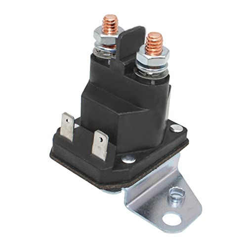 HPEVA Starter Solenoid 762-1261-211-50 762-1261-211-51, 12V 100A 4 Terminals Lawn Mower Solenoid Compatible With MTD Lawn Mower Tractors, Compatible With Trombetta 862-1241-211-12 & Craftsman 532192507 - Image 3