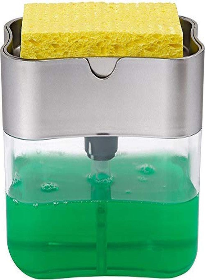 divinezon Soap Pump Holder & Liquid Dispenser for Bathroom, Kitchen. 5.5 X 4 Inch, Multi Color - Image 1