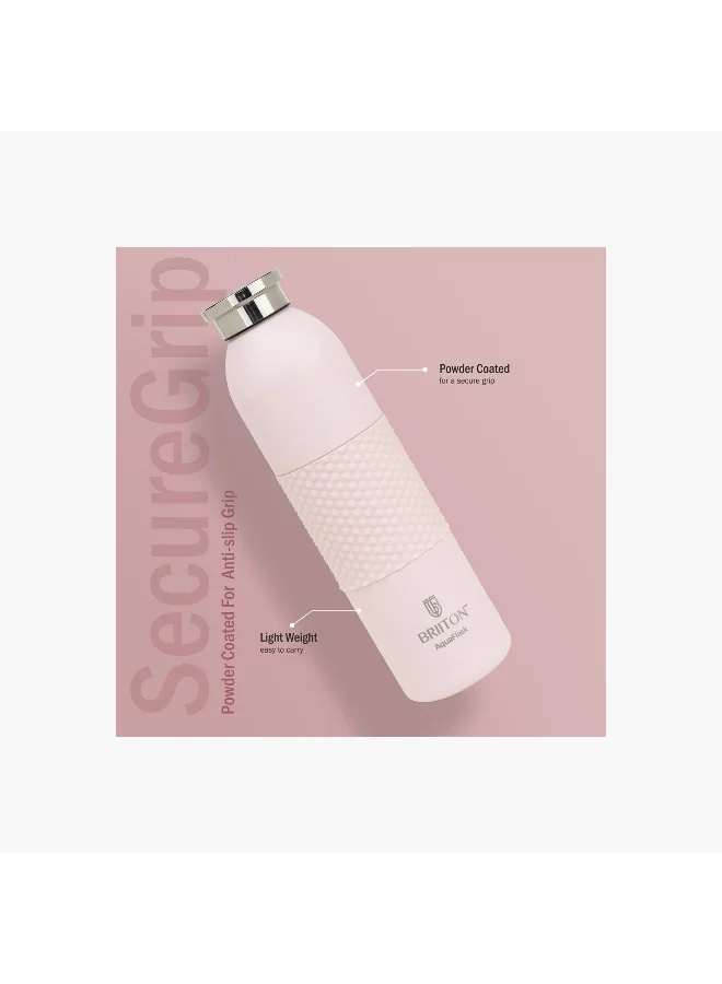 Briiton Insulated Stainless Steel Water Bottle - Pink - 620 ml
