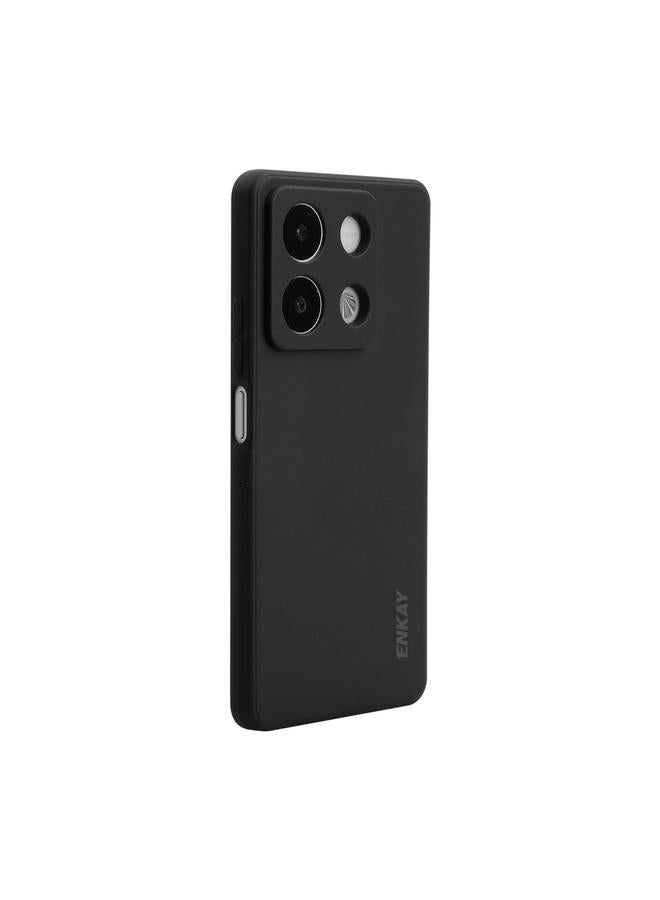 Case For Redmi Note 13R Pro Hat-Prince Liquid Silicone Shockproof Soft Phone Case