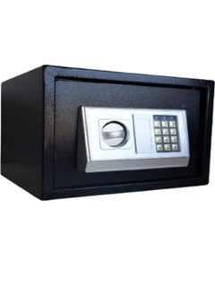 Generic Code LG safe - 20LGK - size 20*31*20 cm - black gray color - safe for home office - electronic lock - lock with key 