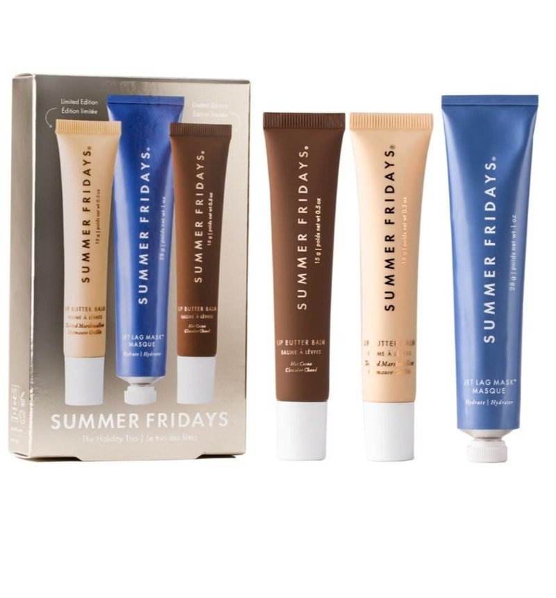 Summer Fridays The Holiday Trio Lip Hydration Set - Image 1