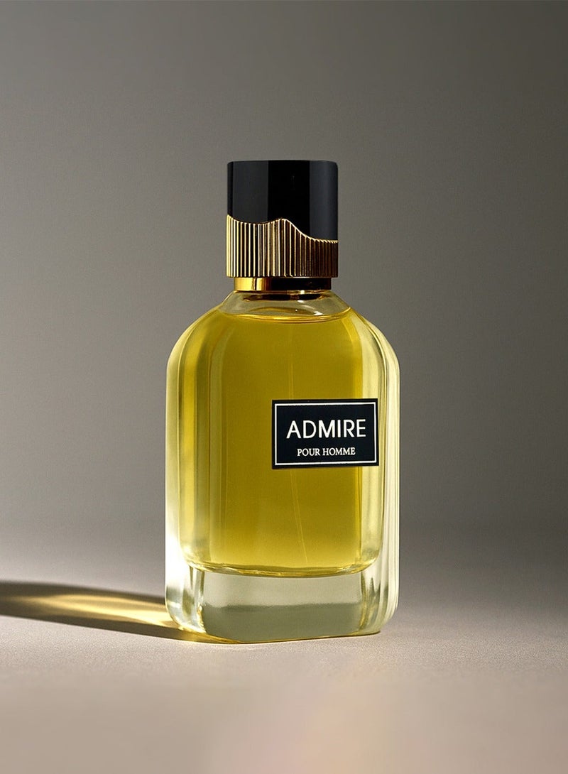 ديفينا عطرا أدماير للرجال، ١٠٠ مل | عطور تدوم طويلاً، عطر يعشقه الرجال | برائحة الجلد والفانيليا - Image 4