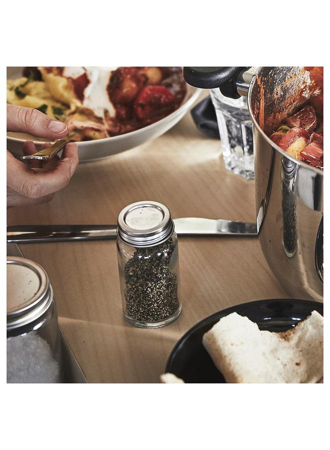 Zaboon Spice jar, clear glass/stainless steel, 6 cl - Image 4