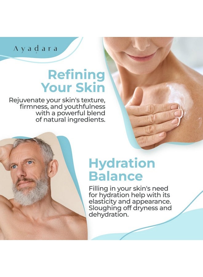 AYADARA Yadara Crepey Skin Repair Treatment 8Oz Firming Lotion For Loose Skin Crepe Corrector Collagen Cream For Body Skintightening Wrinkle Cream For Face Neck Arms And Legs 500+ Uses - Image 5