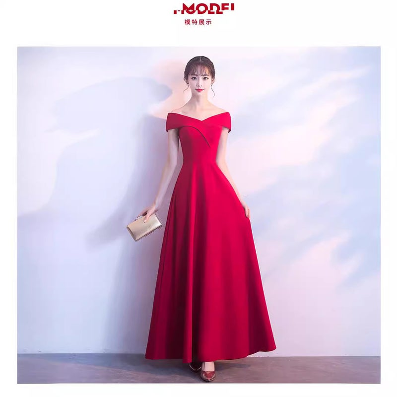 Elegant Long Evening Dress for Women - Image 3