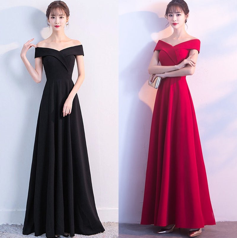 Elegant Long Evening Dress for Women - Image 1