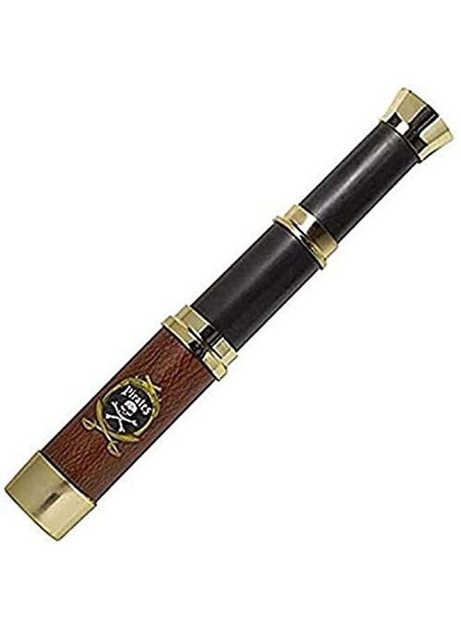 Amscan 840853 Black Pirate Spyglass Telescope, 1 Piece Black/Brown, 12" - Image 1