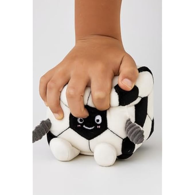 MGM Toy - Squarepal - Football - Anti-Stress Plush - 193616 - Memory Foam - Gadget - Gift - Sports - Rehabilitation - Anxiety - Sensory Toy - From 2 Years - Image 5