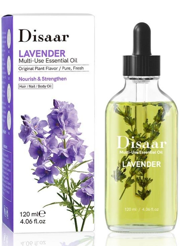 ديسار زيت اللافندر للشعر والأظافر والجسم 120 مل