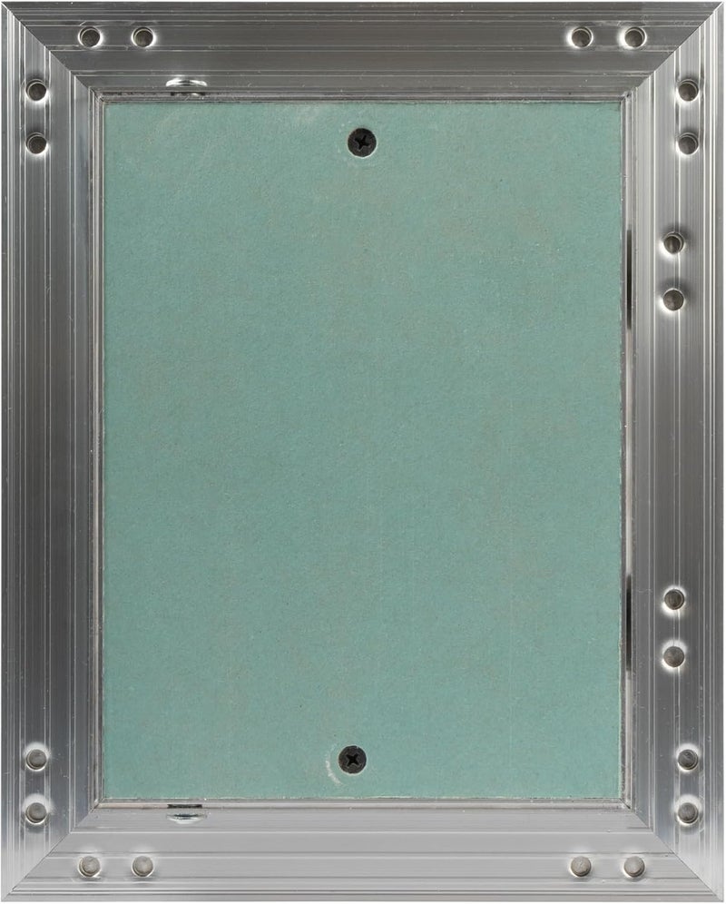 ECOPRO VENT 6" x 8" Inch Aluminum Drywall Access Panel - Service Shaft Door - Plumbing, Electricity, Heating, Alarm Wall Inspection hatch for Drywall - Bathroom Service Access Hole Cover - Image 2