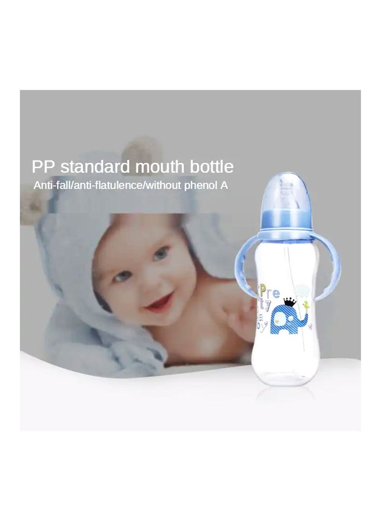 Pretty Baby Feeding Bottle PP 150ml with Extra Soft Nipple and Handle - Assorted Color - Image 5